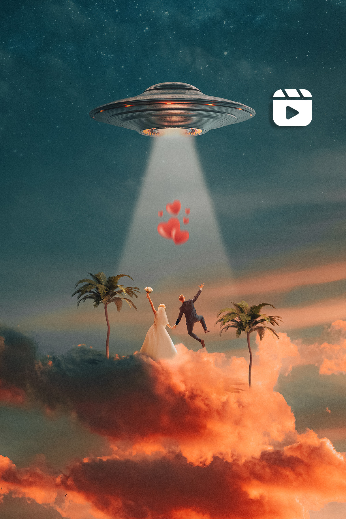 Ufo Düğün Davetiyesi