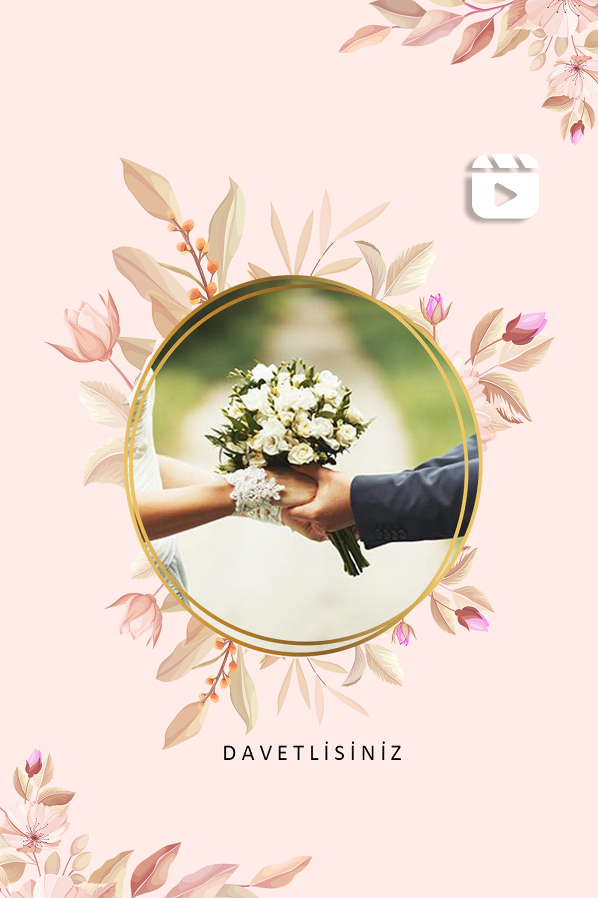 Lale Düğün Davetiyesi