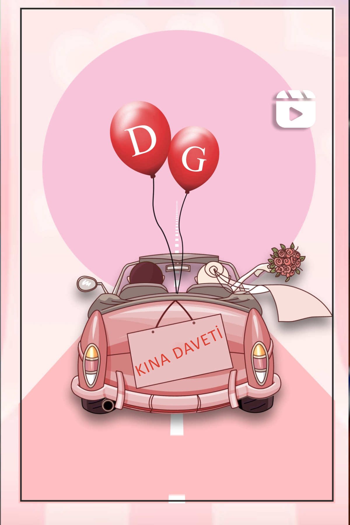 Kına Gecesi Davetiyesi